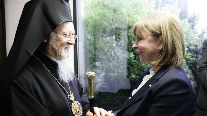 President of the Hellenic Republic met Ecumenical Patriarch Bartholomew in Chambésy, Switzerland