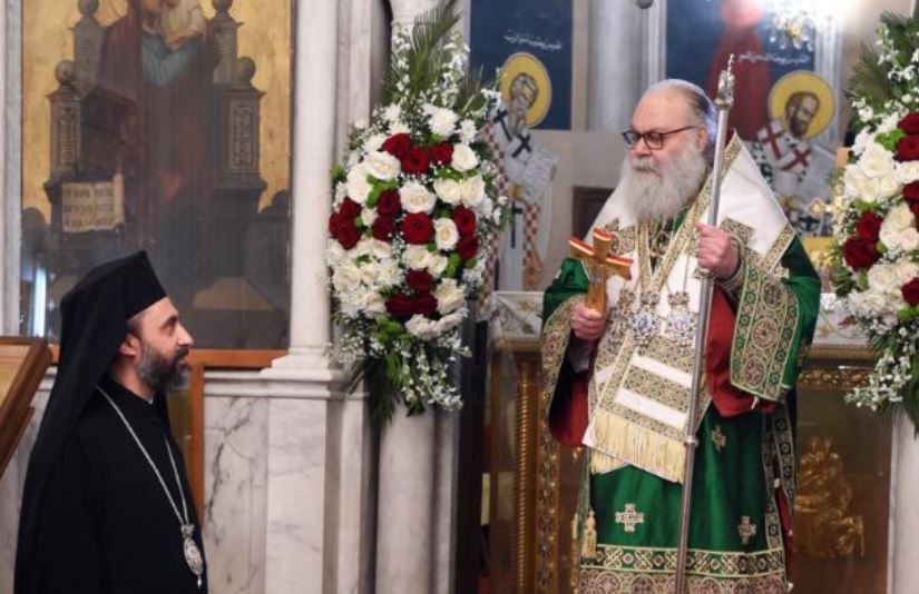 Enthronement of the new Metropolitan of Homs in the Cathedral of the Forty Martyrs