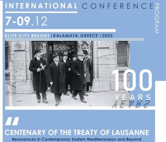 Συνέδριο για τα 100 χρόνια από τη Συνθήκη της Λωζάνης στην Καλαμάτα