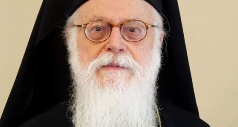 Wishes for Archbishop Anastasios of Albania on his name day