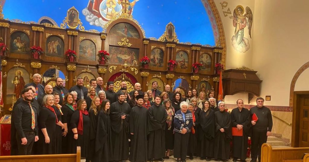 Byzantine Choir of the Greek Orthodox Metropolis of Pittsburgh and St. Elijah Serbian Choir Unite for a Choral Concert Celebrating the Nativity Season