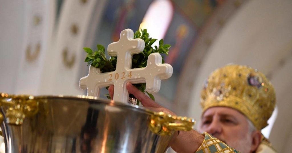 Archbishop Elpidophoros Participates in Annual Epiphany Celebrations in Tarpon Springs