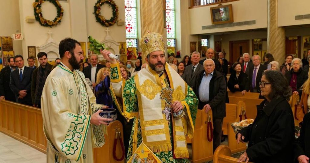 Metropolitan Apostolos Celebrates Epiphany at Ascension Greek Orthodox Church in Fairview, New Jersey and Blessed Waters of the Hudson River