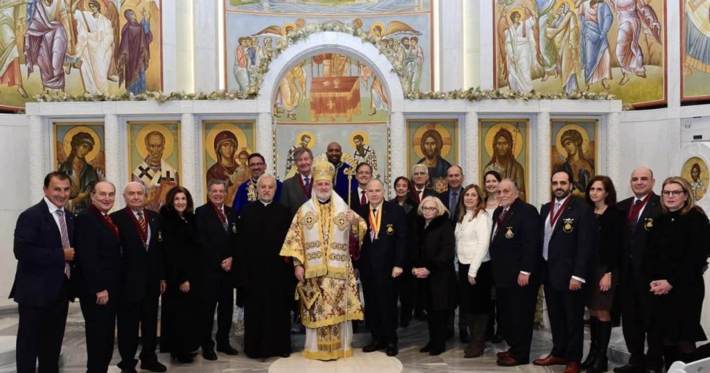 Archbishop Elpidophoros of America Honors the Memory of Archon Nicholas J. Bouras at St. Nicholas Greek Orthodox Church and National Shrine