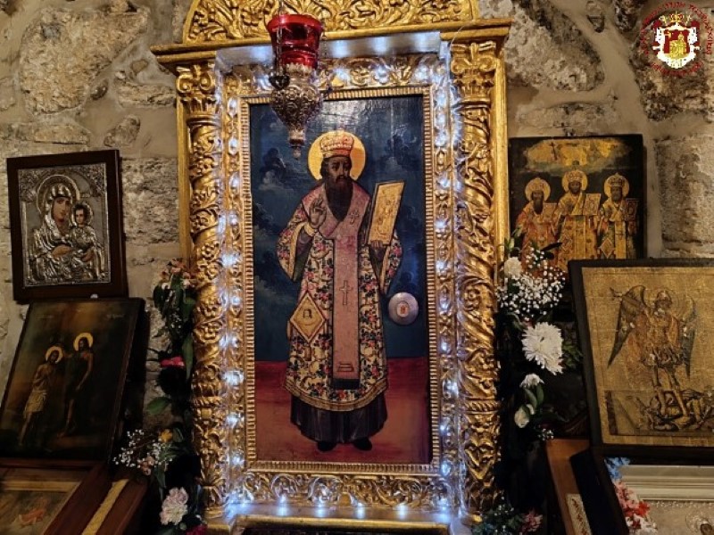 THE FEAST OF SAINT BASIL THE GREAT AT HIS HOLY MONASTERY IN THE OLD CITY OF JERUSALEM