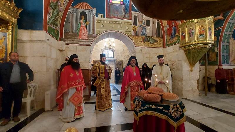 THE FEAST OF THE SYNAXIS OF SAINT JOHN THE BAPTIST AT THE PATRIARCHATE