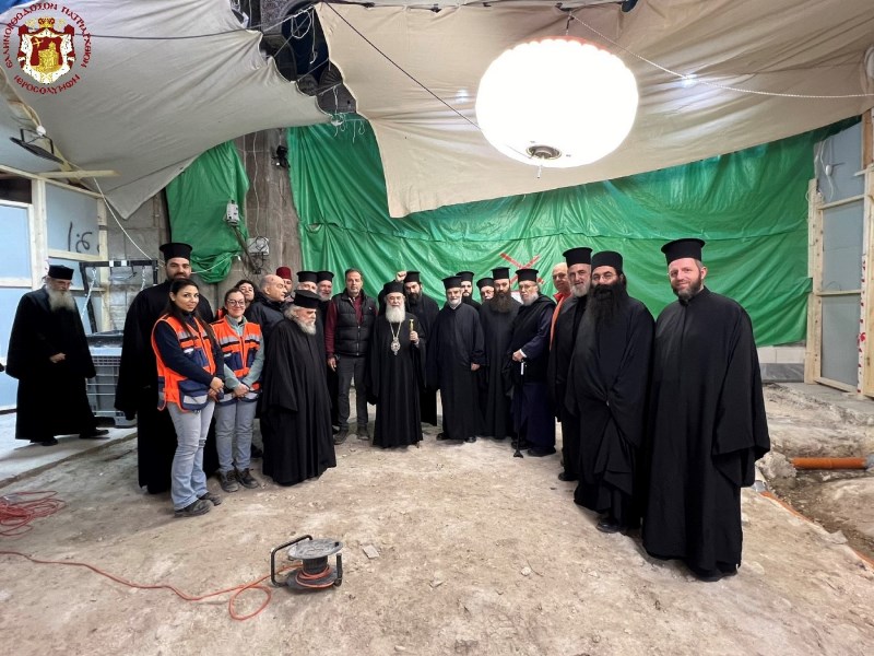 INSPECTION OF MAINTENANCE WORKS OF THE CHURCH OF THE HOLY SEPULCHRE