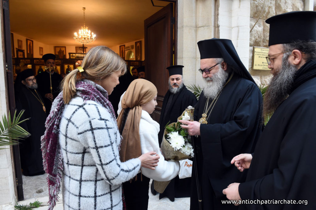 Divine Liturgy with the Participation of the Russian Delegation in the Russian Metochion in Damascus