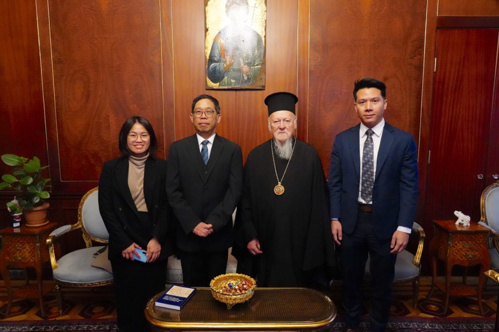 The Ambassador of the Kingdom of Thailand in Ankara visited the Ecumenical Patriarchate