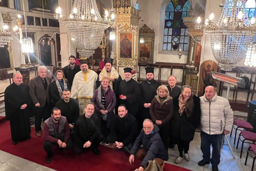 Cutting of the Vasilopita at the Community of the Holy Archangels Sosthenion, Constantinople