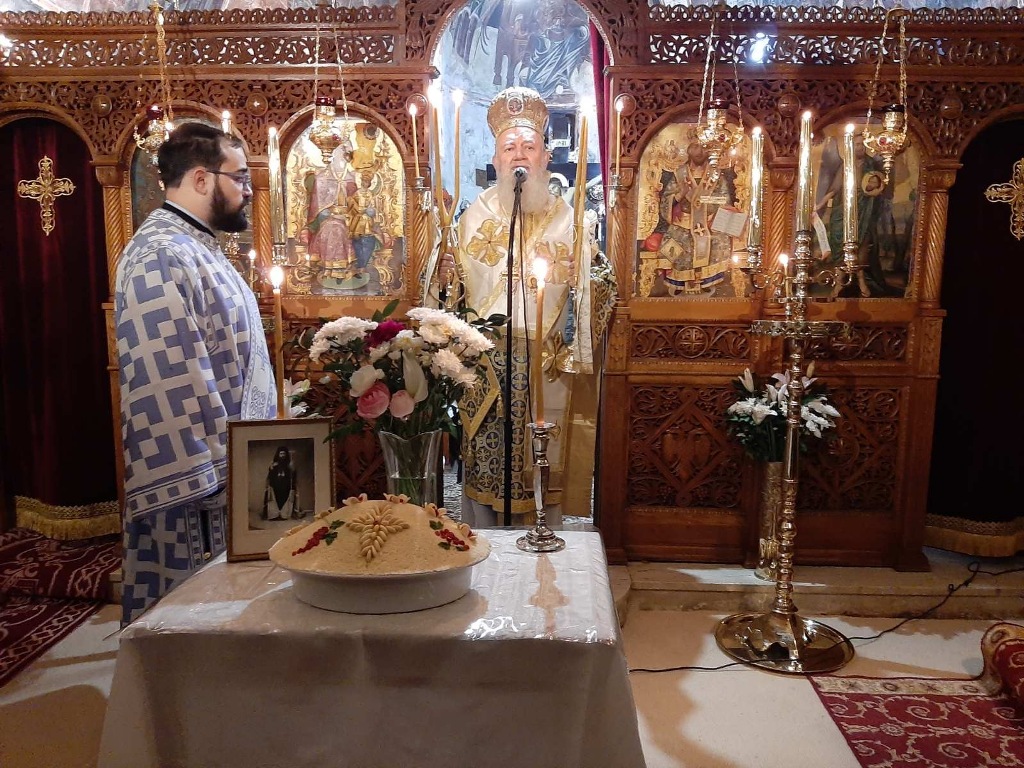 Ο Μητροπολίτης Χαλκίδος στην Ιερά Μονή Αγίου Νικολάου Άνω Βάθειας
