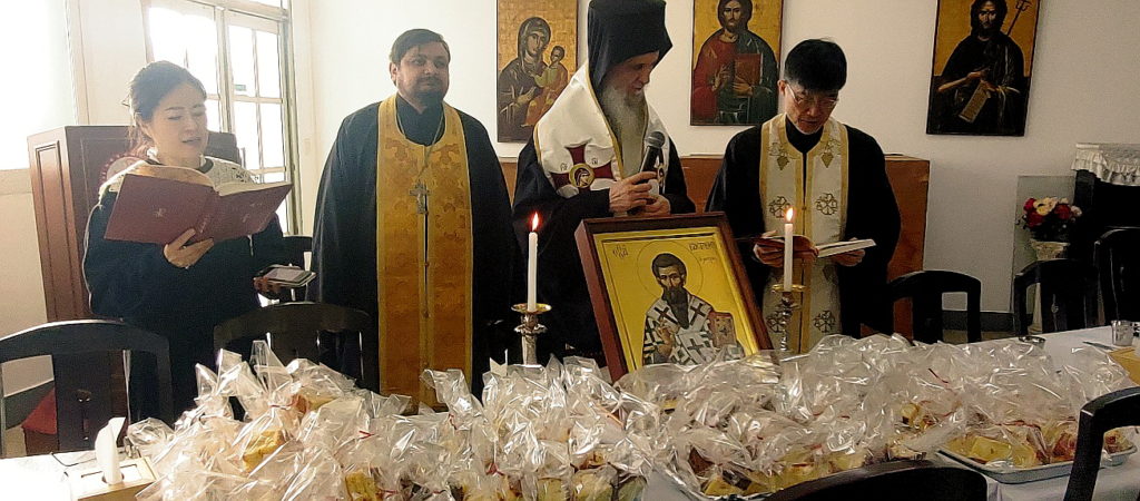 The celebration of the New Year in the Orthodox Metropolis of Korea