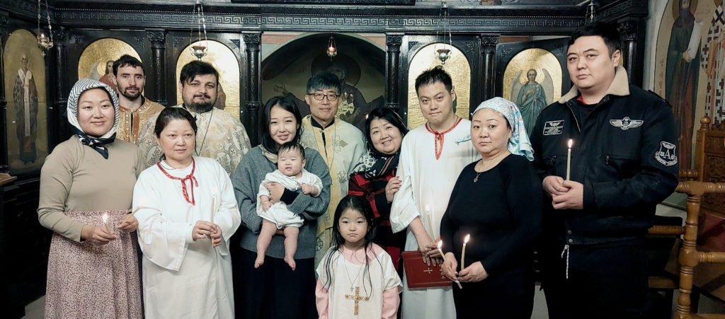 The completion of the Holy Twelve Day Services at St. Nicholas Cathedral in Seoul