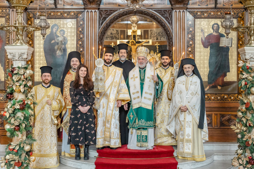 Georgios Ntallas ordained to the Holy Diaconate in London