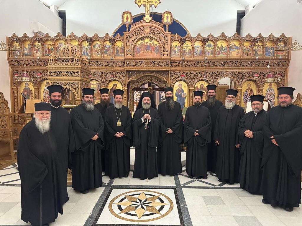 Archbishop Makarios of Australia visits Perth