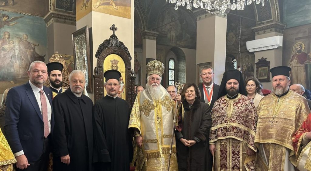 The Sunday of Zacchaeus at the Church of the Ecumenical Patriarchate in Athens