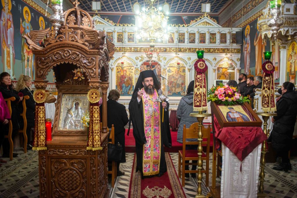 The Feast of Saint Vissarion in his birthplace, Petalidi, Messinia