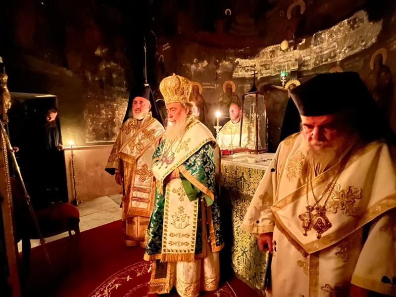 Πατριάρχης Ιεροσολύμων: Η πίστη πρέπει να καρποφορεί με καλά έργα