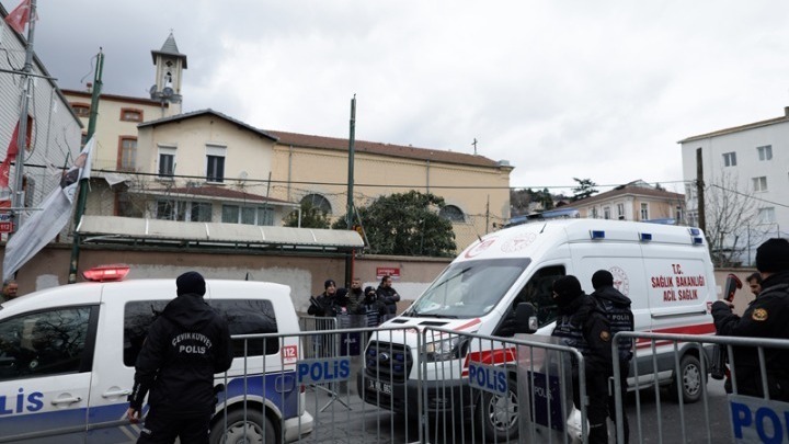 Δύο συλλήψεις για την φονική επίθεση σε καθολική εκκλησία στην Κωνσταντινούπολη