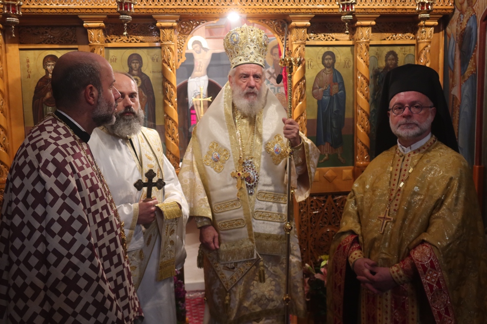 Η εορτή της Οσίας Ξένης στο ομώνυμο Μετόχιο της Ιεράς Μητροπόλεως Σύρου στην Αθήνα