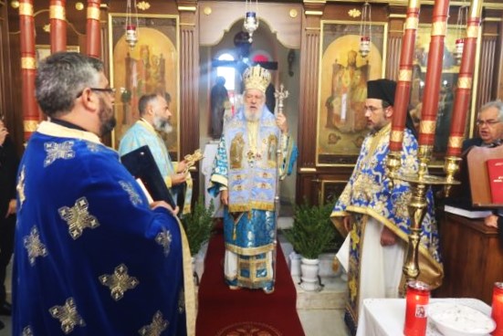 Η Σύναξη του Αγίου Προδρόμου τιμήθηκε στην ομώνυμη Ιερά Μονή Ταλάντων Σύρου