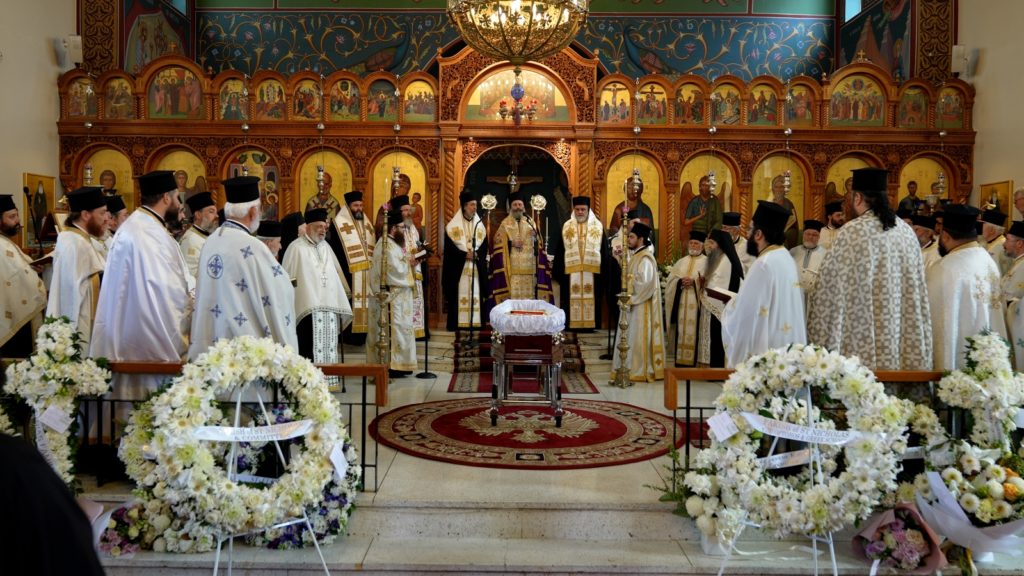 The ‘final farewell’ to the late Protopresbyter of the Ecumenical Throne Nicolaos Bozikis