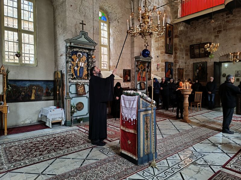 The feast of the Holy Hieromartyr Charalambos  at the Patriarchate