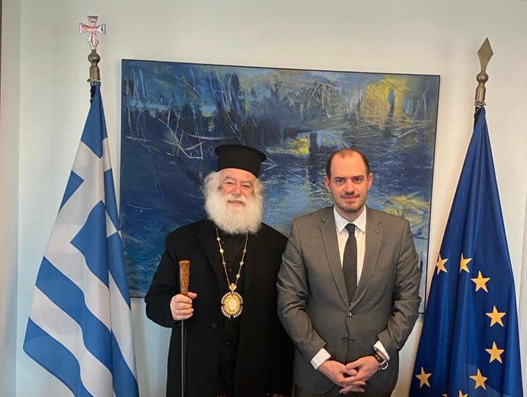 Greek Deputy Minister of Foreign Affairs affirms support for Patriarch of Alexandria’s work in Africa