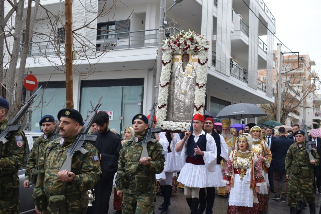 Οι Αχαρνές εόρτασαν τη μνήμη του Πολιούχου Αγίου Βλασίου