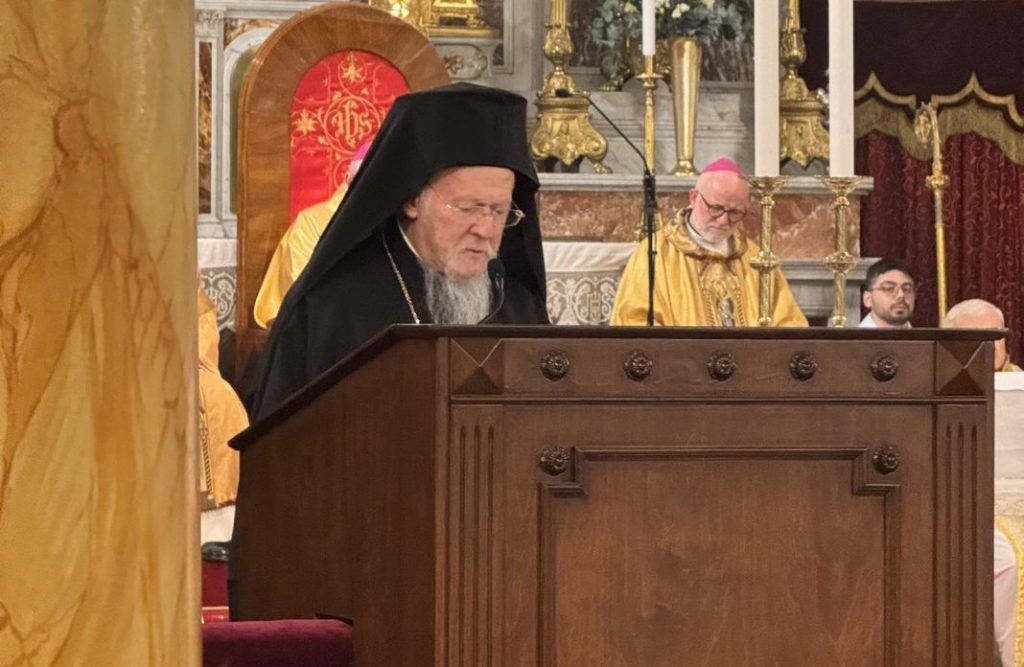 Ecumenical Patriarch Bartholomew on the 11th anniversary of the election of Pope Francis