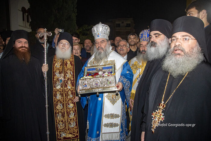 Cyprus : 100.000 venerate Belt of the Theotokos in Limassol (videos )