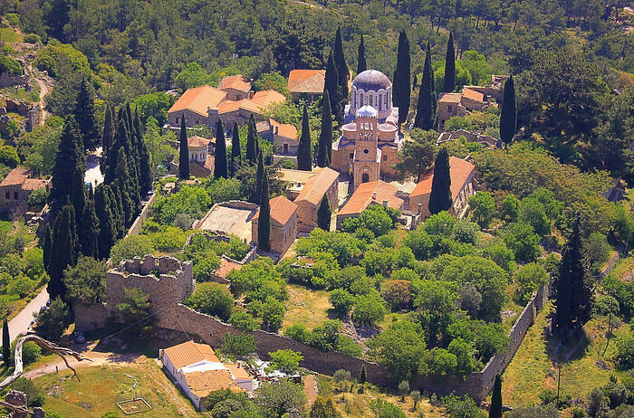 Greek UNESCO – Protected Monastery undergoing restoration