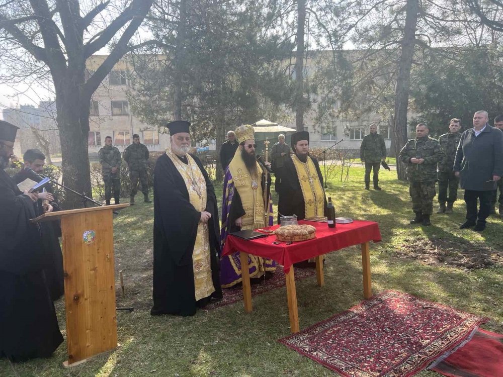 Τέθηκε ο θεμέλιος λίθος για την ανέγερση του Ιερού Ναού Αρχαγγέλου Μιχαήλ στο Χάσκοβο Βουλγαρίας