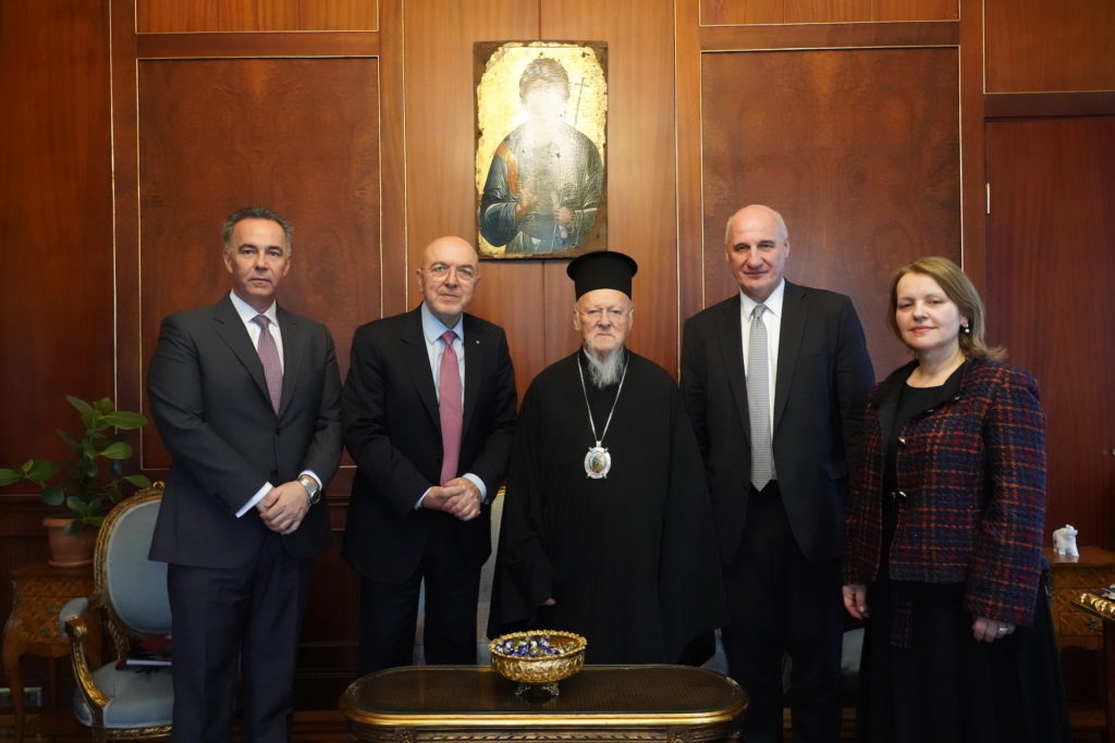 Greek Deputy Minister of Foreign Affairs met with Ecumenical Patriarch Bartholomew