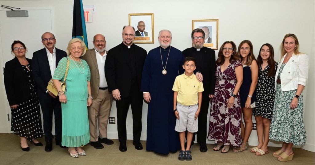 Archbishop Elpidophoros Arrives in Nassau, Bahamas for a four-day pastoral visit to the Annunciation Greek Orthodox Church