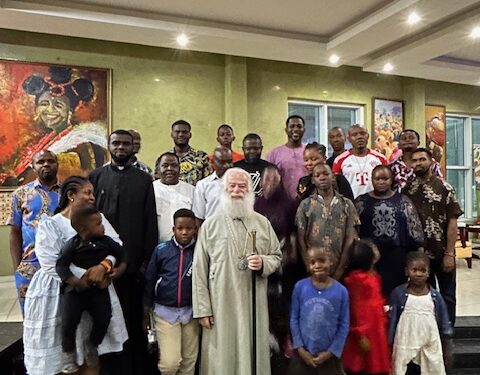 Patriarch of Alexandria visited the small Orthodox community of Abuja, Nigeria