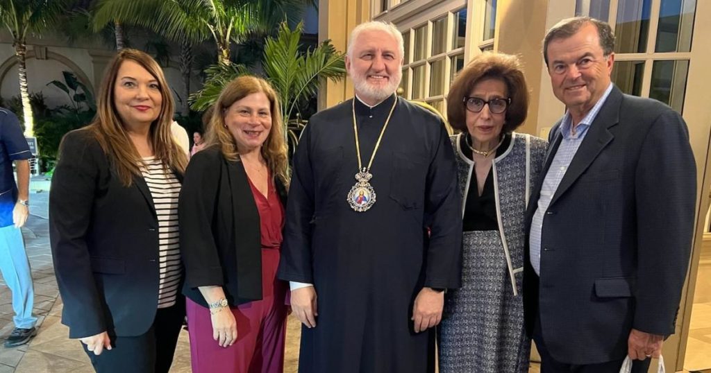 Archbishop Elpidophoros of America Arrives in Naples, FL for the Annual Leadership 100 Conference