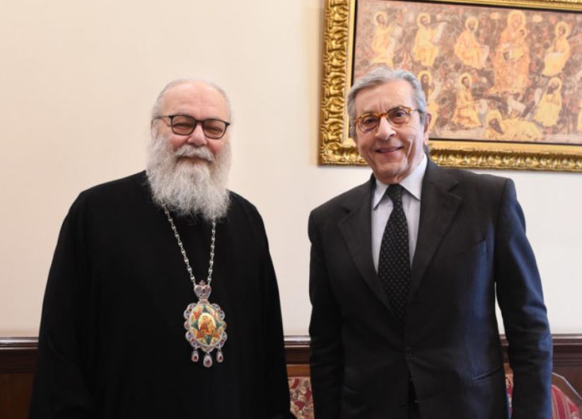 Συνάντηση Πατριάρχη Αντιοχείας με τον Πρέσβη της Αλγερίας στη Δαμασκό