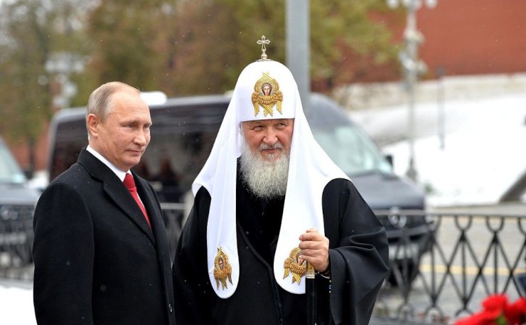 Πούτιν σε Πατριάρχη Κύριλλο: Είμαστε υπερήφανοι για την ιστορία μας