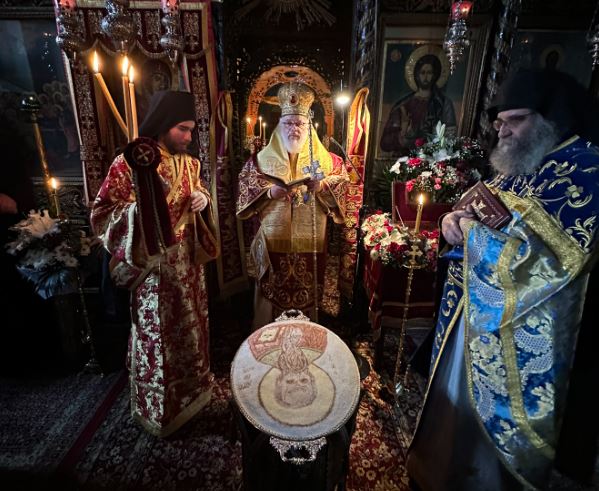 Πανηγύρισε το μετόχι της Ιεράς Μονής Ιβήρων στην Κορνοφωλέα Σουφλίου