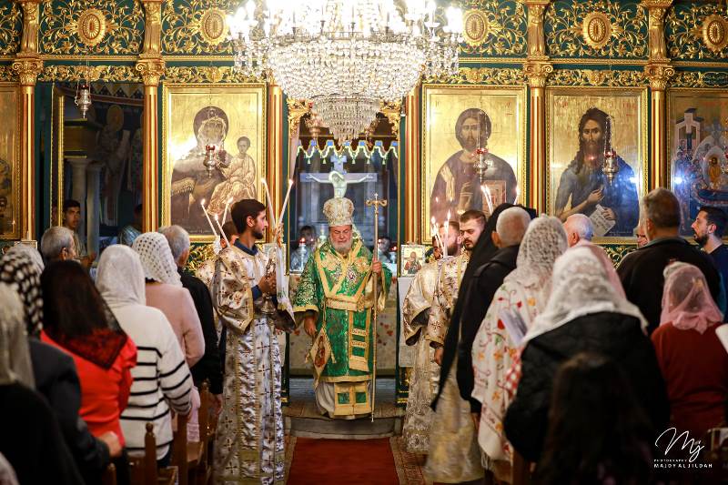 Η πανήγυρη της Ιεράς Μονής Αγίου Πορφυρίου Επισκόπου Γάζης στην πολύπαθη Γάζα