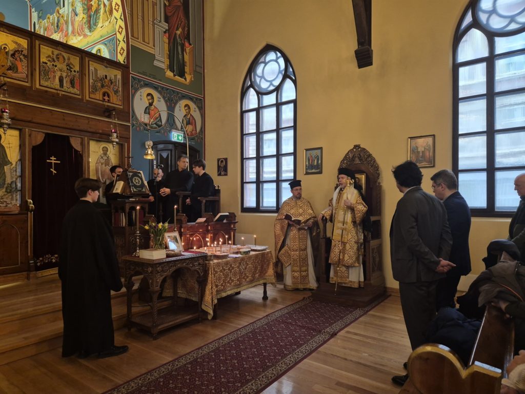 Installation of New Frescoes at the Annunciation Metropolitan Church in Oslo