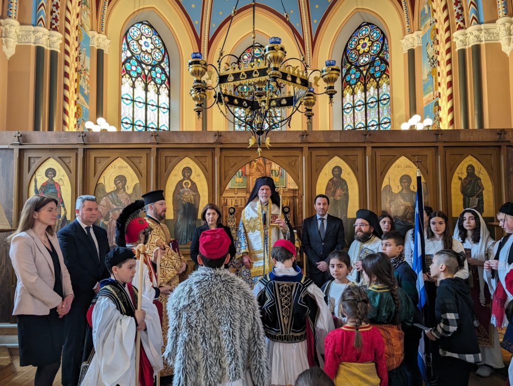 Sunday of Orthodoxy and Doxology for Greek Independence Day in Stockholm