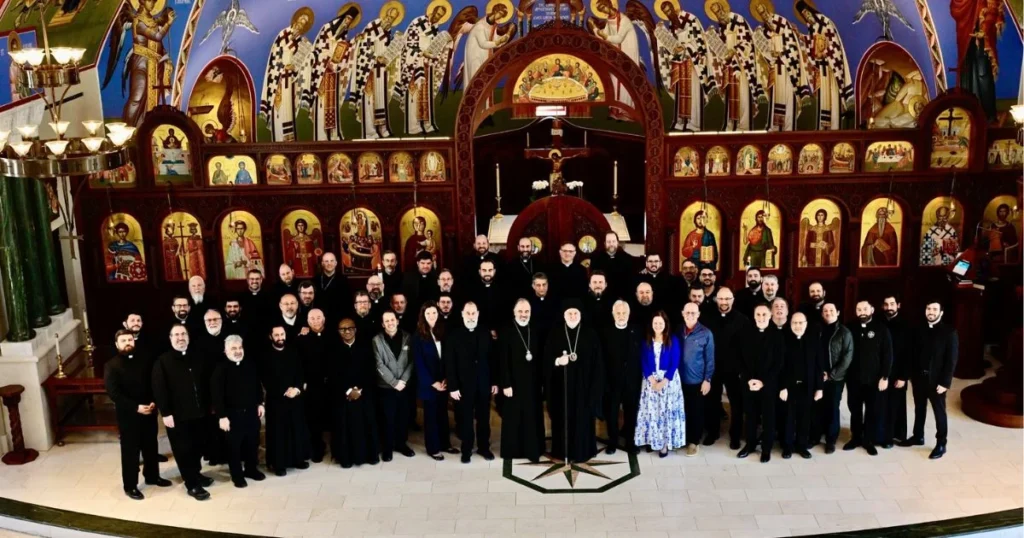 Saint John Chrysostom Clergy Syndesmos of the Archdiocesan District Convened at the Church of Kimisis of the Theotokos Southampton, New York