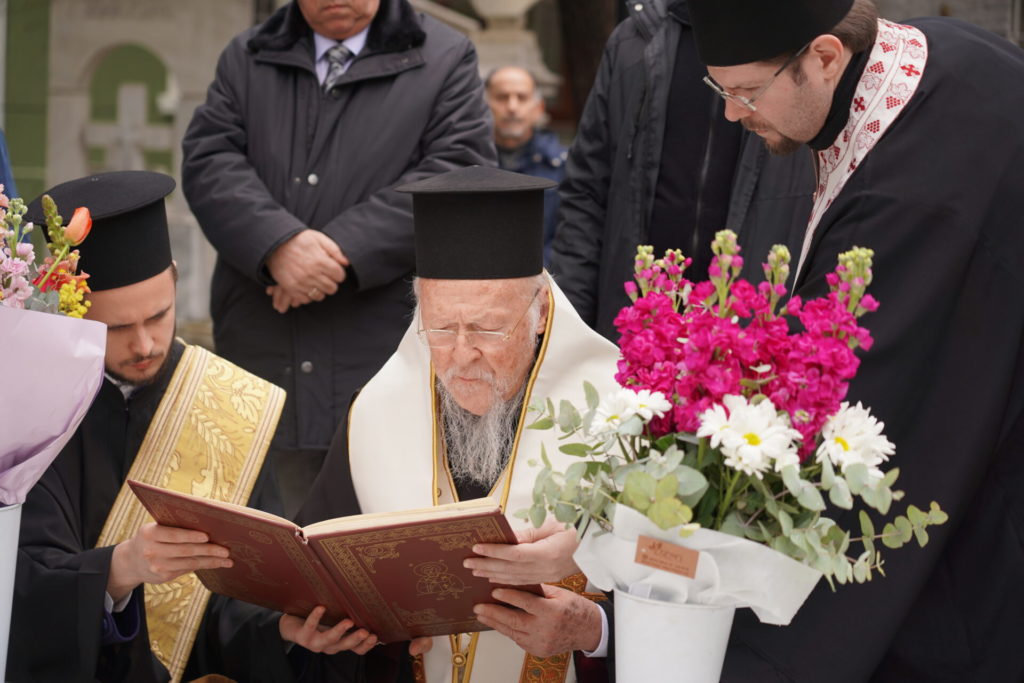 Ecumenical Patriarch commemorated his Spiritual Father, the Late Metropolitan Meliton of Chalcedon