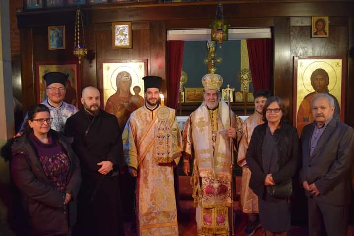 Archbishop Nikitas visits the Church of the Annunciation in Middlesbrough