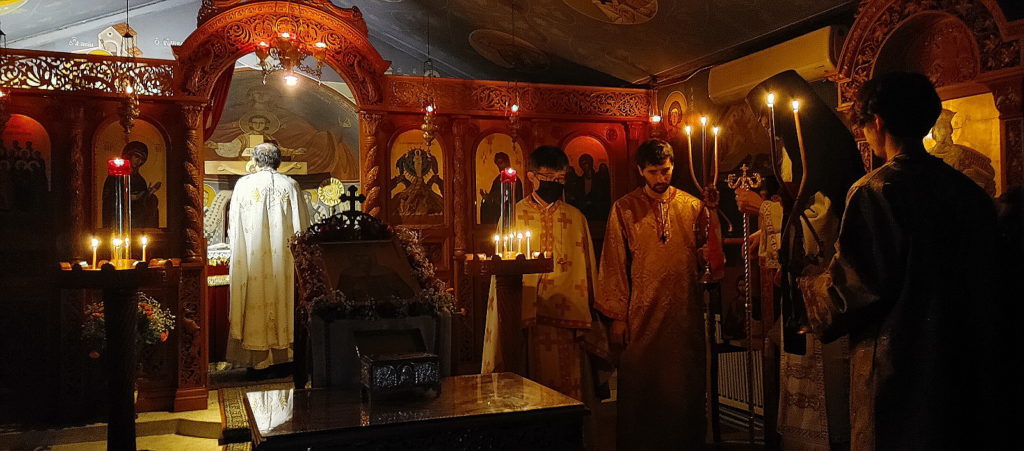 Vigil at the Holy Monastery of the Transfiguration of the Saviour in Gapyeong