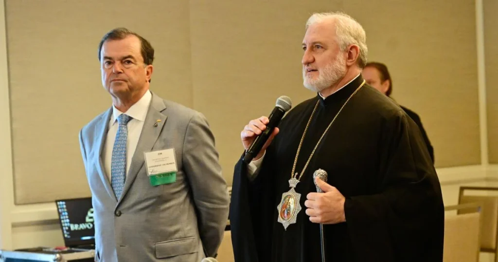 Archbishop Elpidophoros Invocation – Paternal Exhortation – Benediction Executive Committee 33rd Annual Leadership 100 Conference