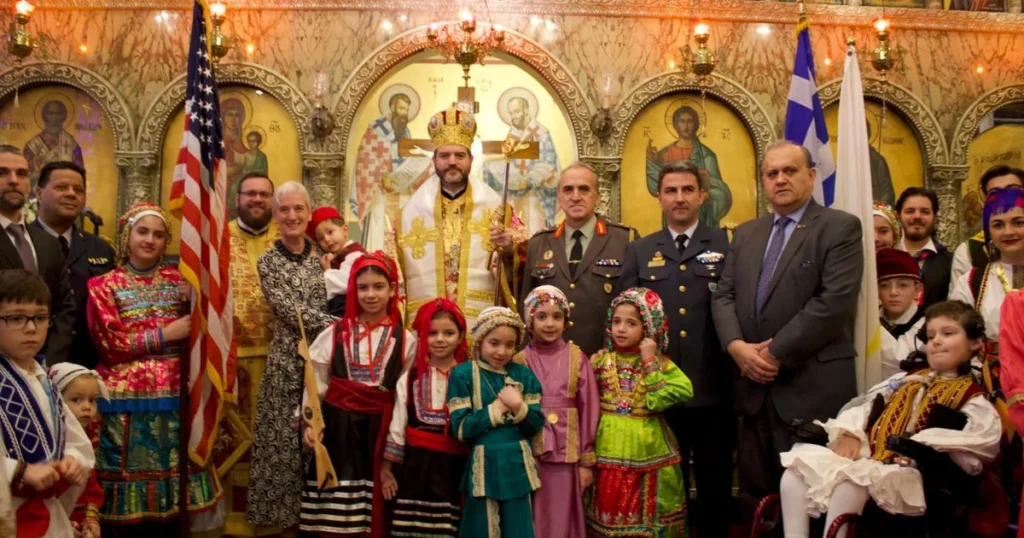 Metropolitan Apostolos of New Jersey Visits the St. Nicholas Greek Orthodox Community in Baltimore, MD to Celebrate the 76th Anniversary of the Unification of the Dodecanese Islands with Greece