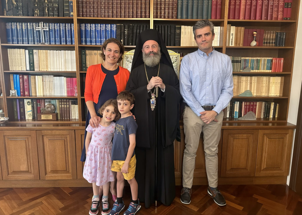 The Consul of Greece in Perth visited the Archbishop of Australia